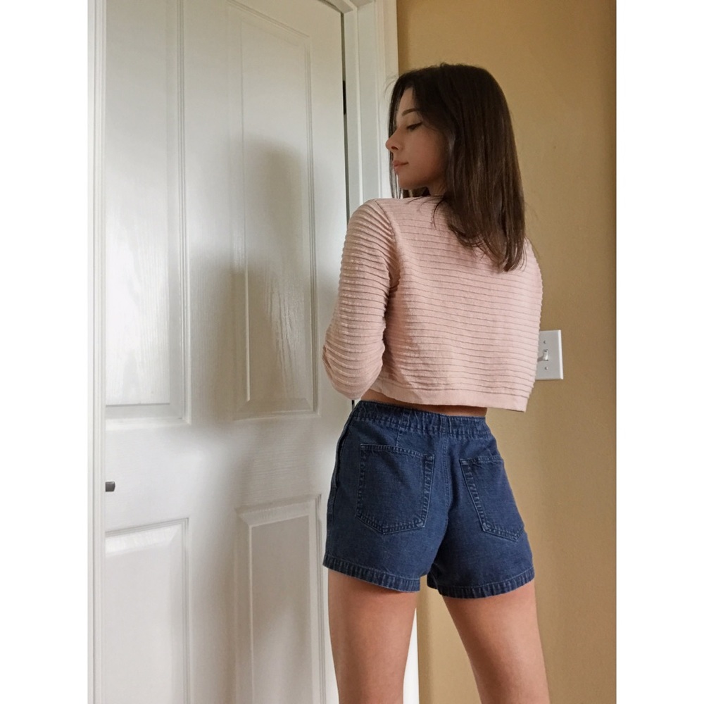 High Waisted Jean Shorts